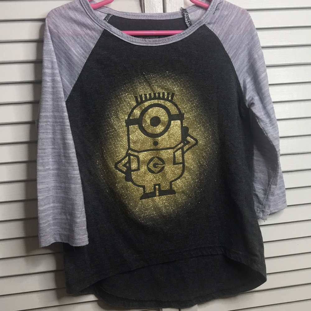 Despicable Me half quarter sleeve shirt